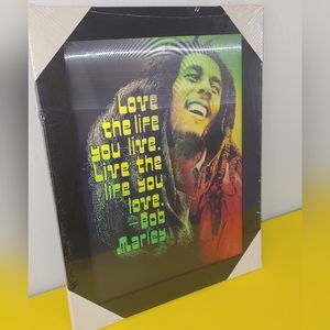 Bob Marley 3D Hologram Picture Frame Size 13 X 18